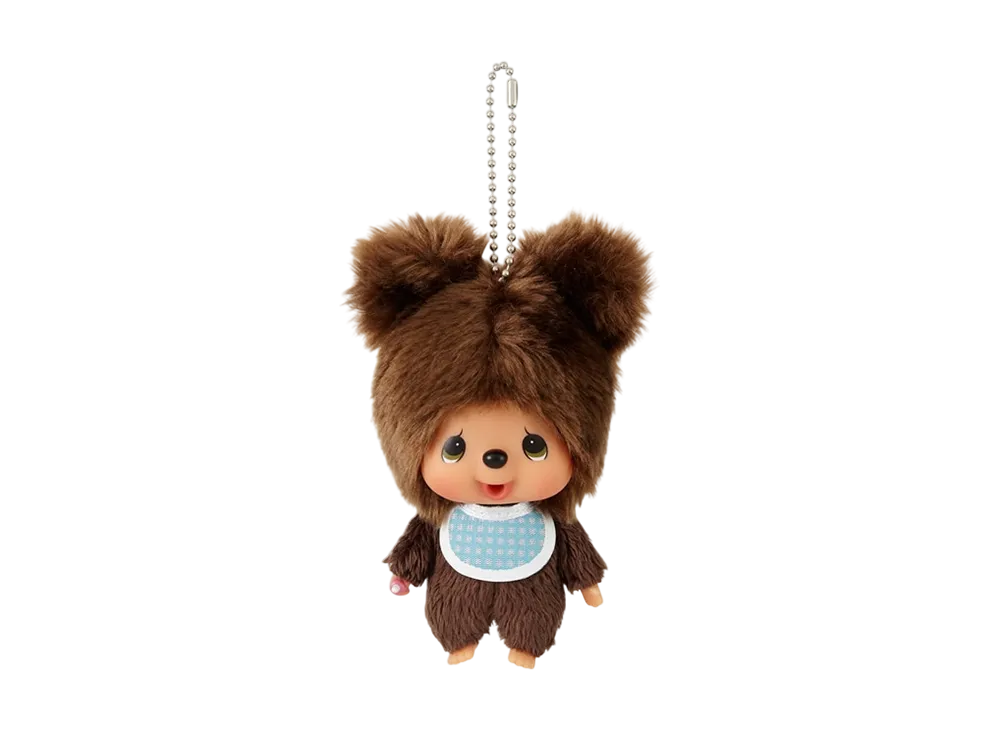 Sekiguchi Bear Kao-deka SS Keychain