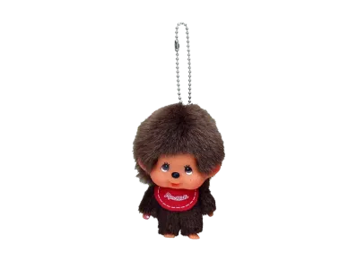 Sekiguchi Kao-deka Monchhichi SS Boy Keychain