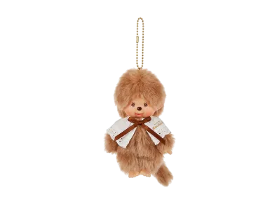 Sekiguchi Sweet Brown Monchhichi Keychain