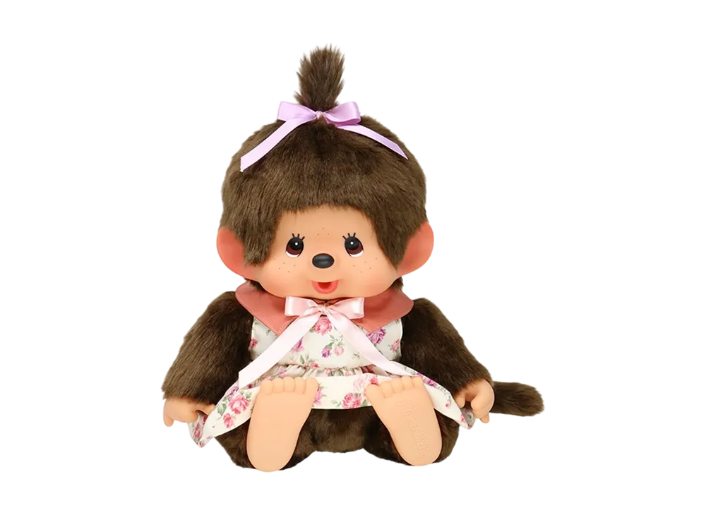 Sekiguchi Flower Monchhichi-chan Soft L White