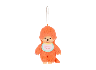Sekiguchi Monchhichi COLORS Keychain Orange Boy