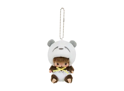Sekiguchi Animal Bebichhichi SS Kao-deka Keychain Panda