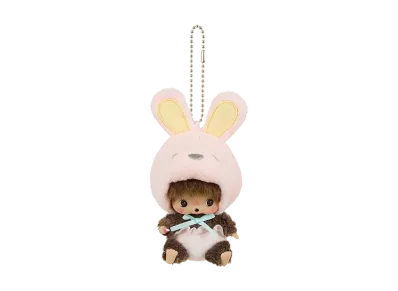 Sekiguchi Animal Bebichhichi SS Kao-deka Keychain Rabbit