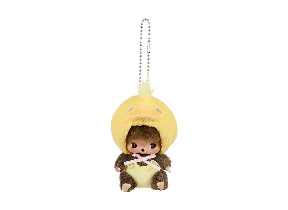 Sekiguchi Animal Bebichhichi SS Kao-deka Keychain Chick