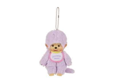 Sekiguchi Monchhichi COLORS Keychain Purple