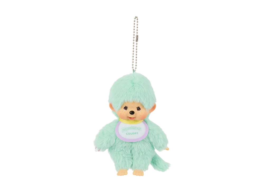 Sekiguchi Monchhichi COLORS Keychain Mint Green