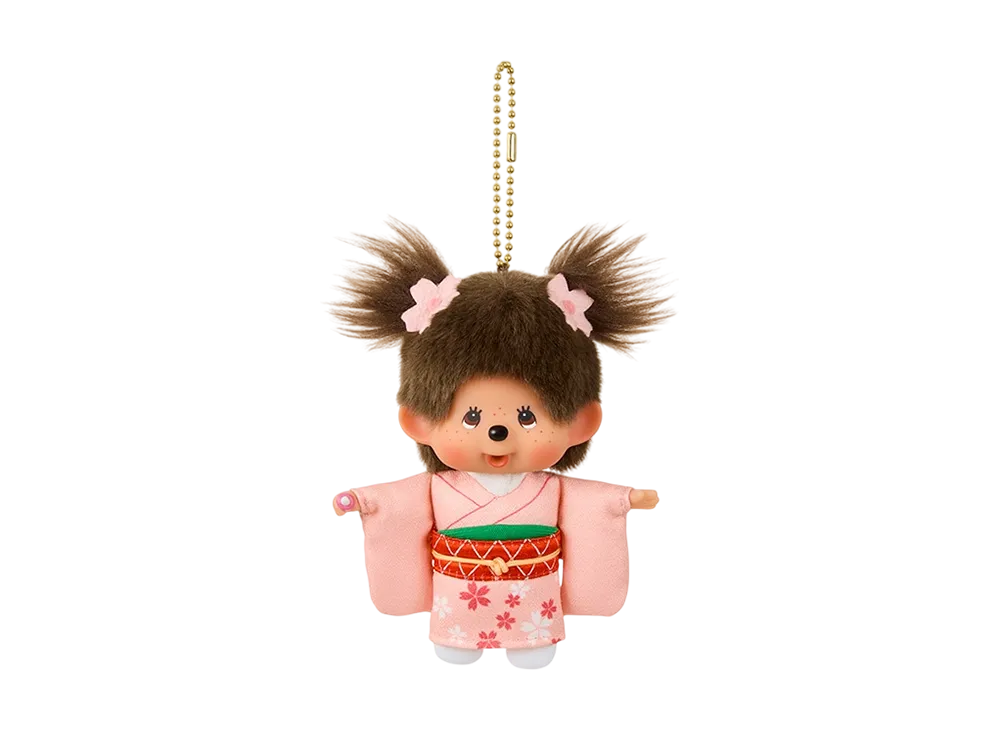 Sekiguchi Sakura Kimono Monchhichi Keychain
