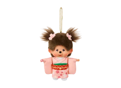 Sekiguchi Sakura Kimono Monchhichi Keychain