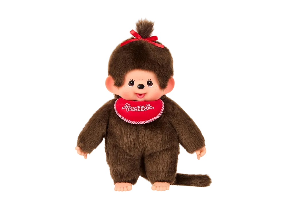 Sekiguchi "Premium Standard" Monchhichi L Size Brown Girl