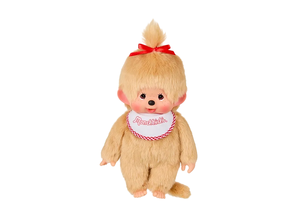 Sekiguchi "Premium Standard" Monchhichi M Size Beige Girl