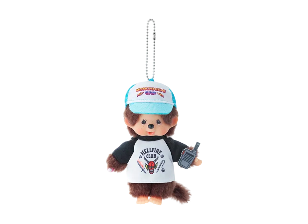 セキグチ モンチッチ × ストレンジャー・シングス モンチッチ キーチェーン ヘルファイアクラブ 画像