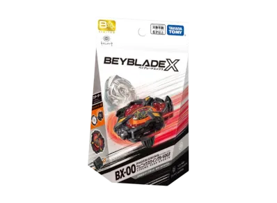 TAKARA TOMY "BEYBLADE X" BX-00 Phoenix Wing 9-60GF Metal Coat: Black Kitani Tatsuya Ver.