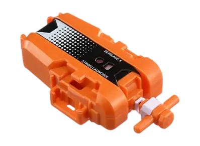 TAKARA TOMY "BEYBLADE X" BX-00 String Launcher B4 Store Limited Color Ver. Orange (B4 Store Exclusive)