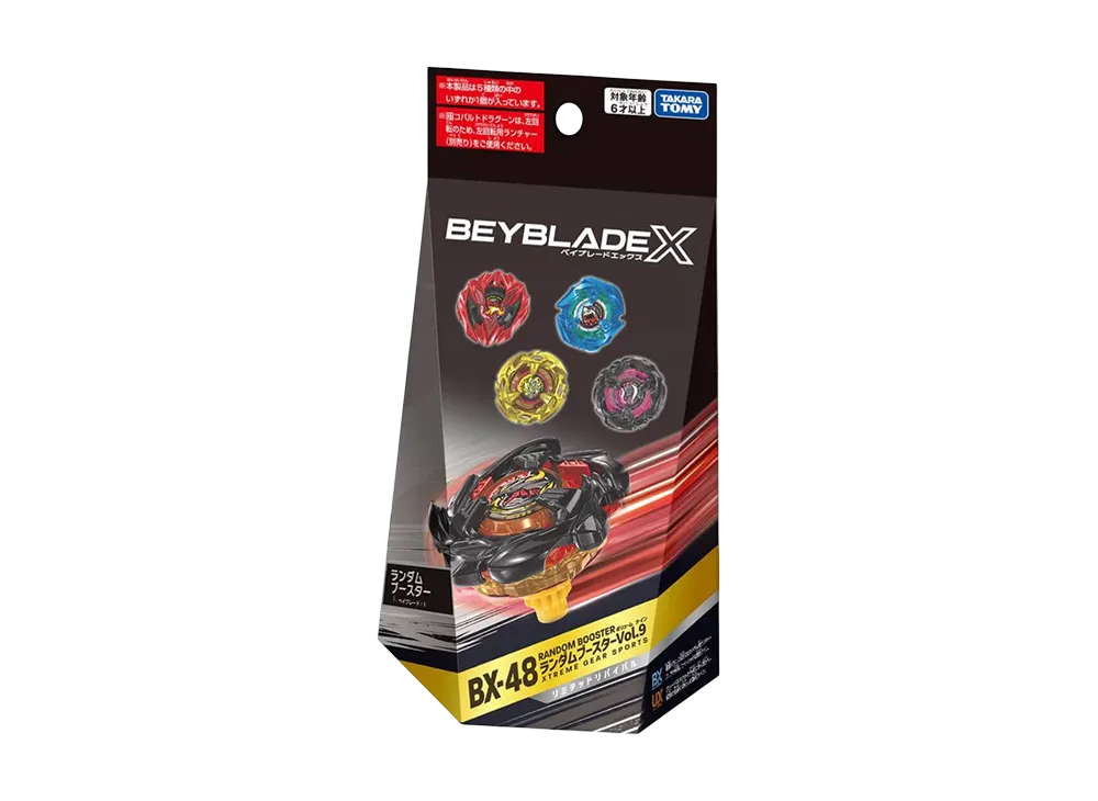 TAKARA TOMY "BEYBLADE X" BX-48 Random Booster Vol.9
