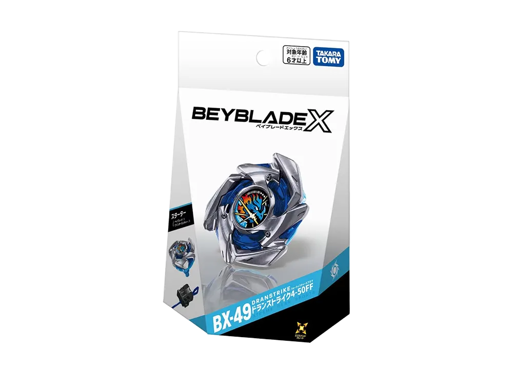 TAKARA TOMY "BEYBLADE X" BX-49 Dranstrike 4-50FF