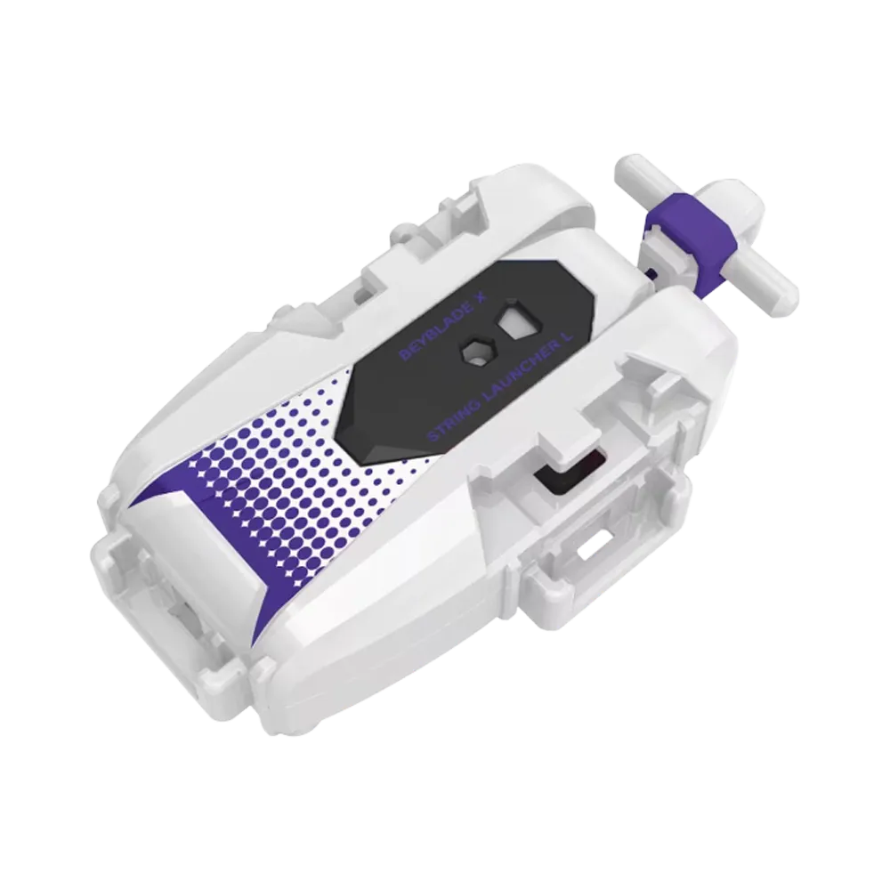 TAKARA TOMY "BEYBLADE X" BX-56 String Launcher L White x Violet