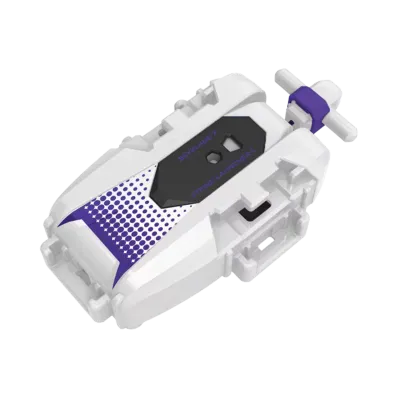 TAKARA TOMY "BEYBLADE X" BX-56 String Launcher L White x Violet
