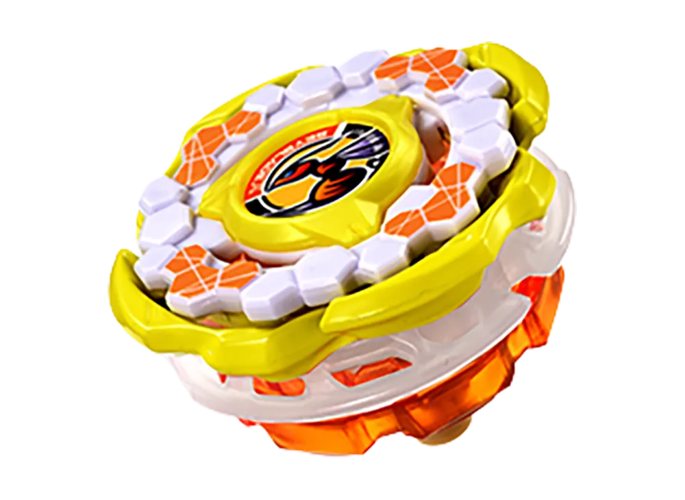 TAKARA TOMY "BEYBLADE X" CX-00 Hornet Fort R7-60T Metal Coat: Yellow (App / Event Exclusive)