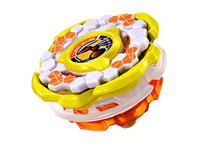 TAKARA TOMY "BEYBLADE X" CX-00 Hornet Fort R7-60T Metal Coat: Yellow (App / Event Exclusive)