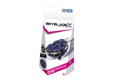 TAKARA TOMY "BEYBLADE X" CX-03 Perseus Dark B6-80W