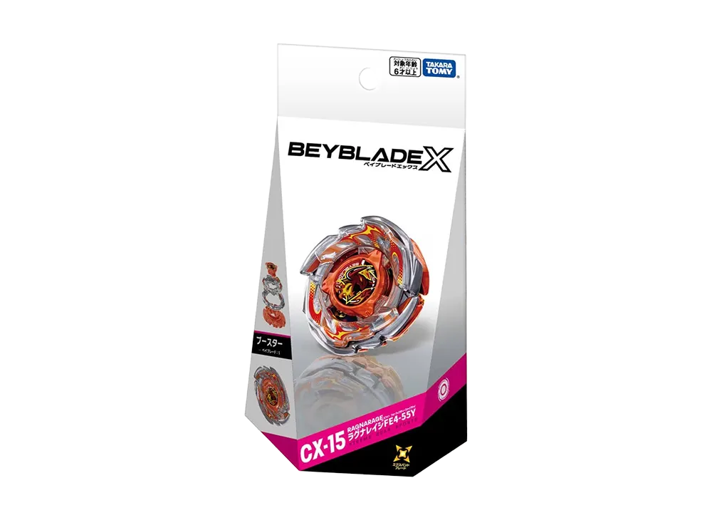 TAKARA TOMY "BEYBLADE X" CX-15 Laguna Rage FE4-55Y