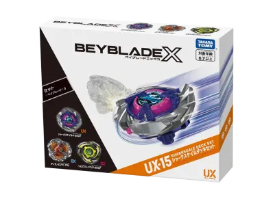 TAKARA TOMY "BEYBLADE X" UX-15 Sharkscale Deck Set