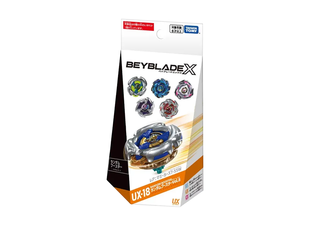 TAKARA TOMY "BEYBLADE X" UX-18 Random Booster Vol.8
