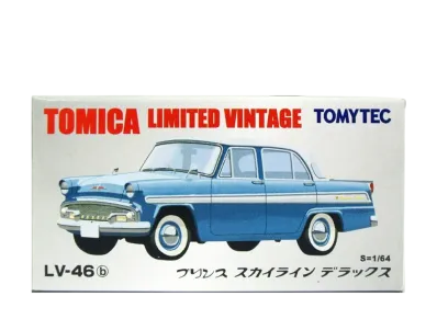 TOMYTEC "TOMICA LIMITED VINTAGE" 1/64 LV-46b Prince Skyline Deluxe