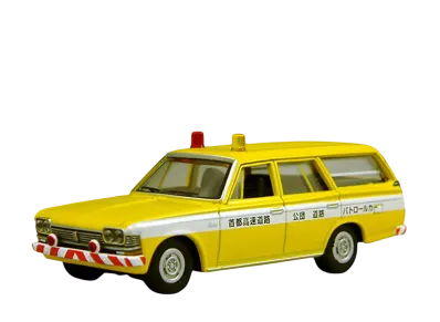 TOMYTEC "TOMICA LIMITED VINTAGE" 1/64 LV-18a Toyopet Crown Road Public Corporation Vehicle