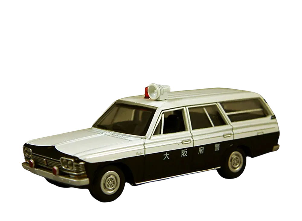 TOMYTEC "TOMICA LIMITED VINTAGE" 1/64 LV-19a Toyopet Crown Police Car