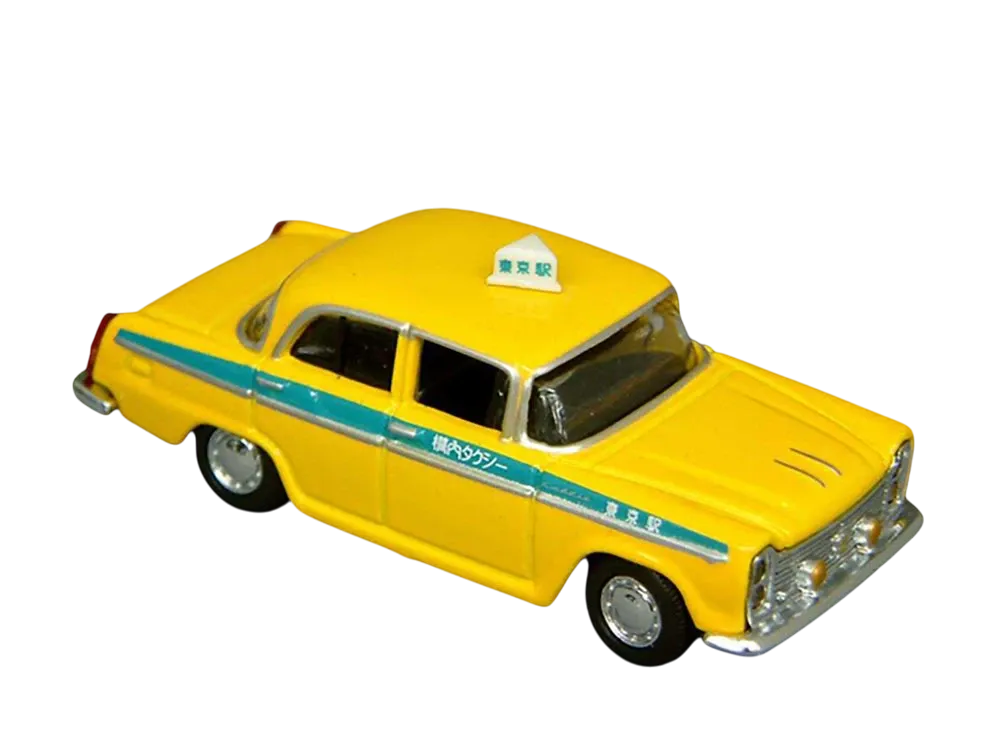 TOMYTEC "TOMICA LIMITED VINTAGE" 1/64 LV-01d Nissan Cedric (Tokyo Station Taxi)