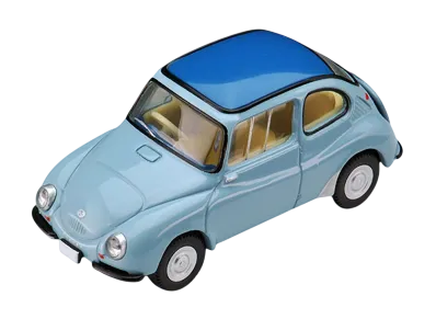 TOMYTEC "TOMICA LIMITED VINTAGE" 1/64 LV-173b Subaru 360 (Light Blue)