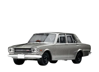 TOMYTEC "TOMICA LIMITED VINTAGE" 1/64 LV-176a Skyline 2000GT-R 69 Year (Silver)