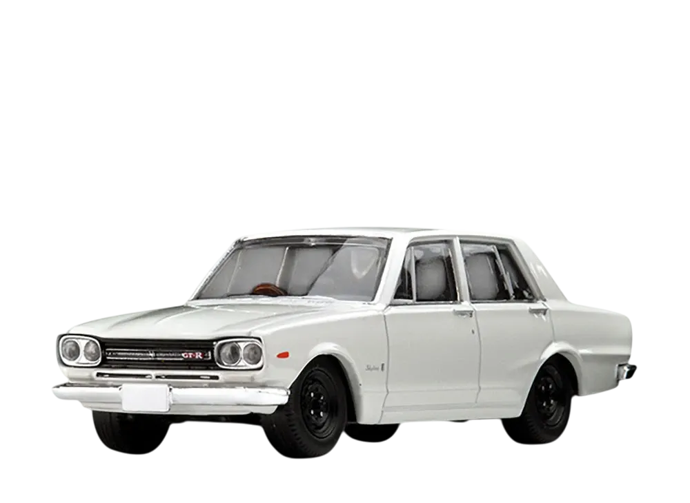 TOMYTEC "TOMICA LIMITED VINTAGE" 1/64 LV-176b Skyline 2000GT-R 69 Year (White)