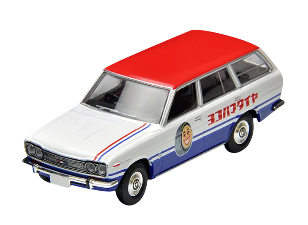 TOMYTEC "TOMICA LIMITED VINTAGE" 1/64 LV-81d Datsun Bluebird Van (Yokohama Tire)