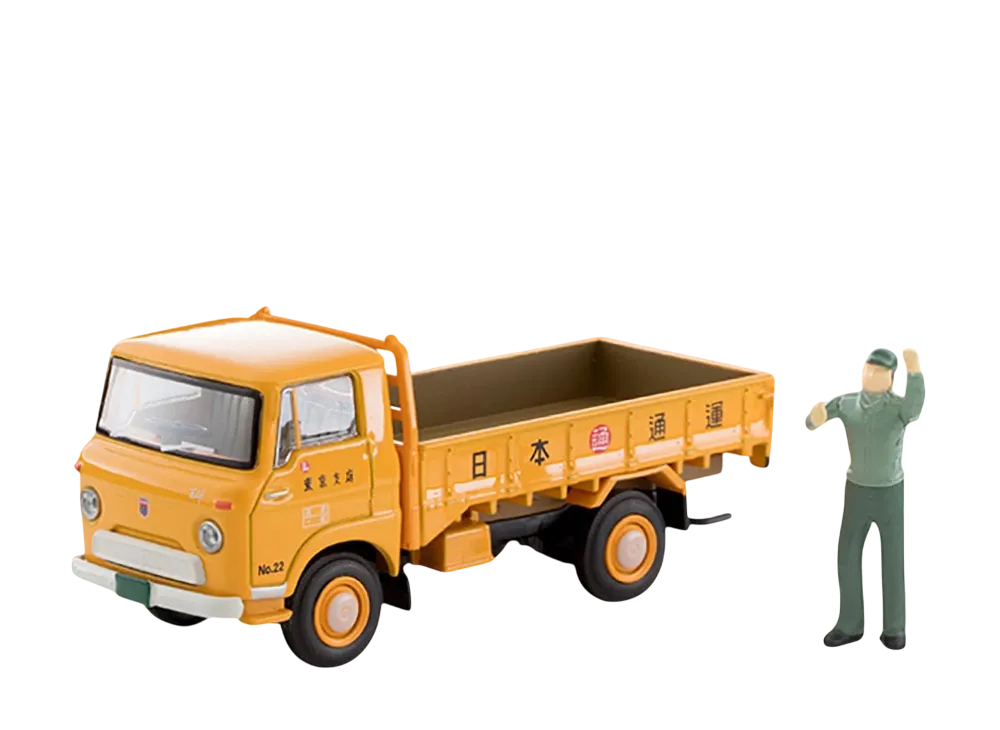 TOMYTEC "TOMICA LIMITED VINTAGE" 1/64 LV-190a Isuzu Elf High Floor Loading Platform 1964 (Nippon Express)