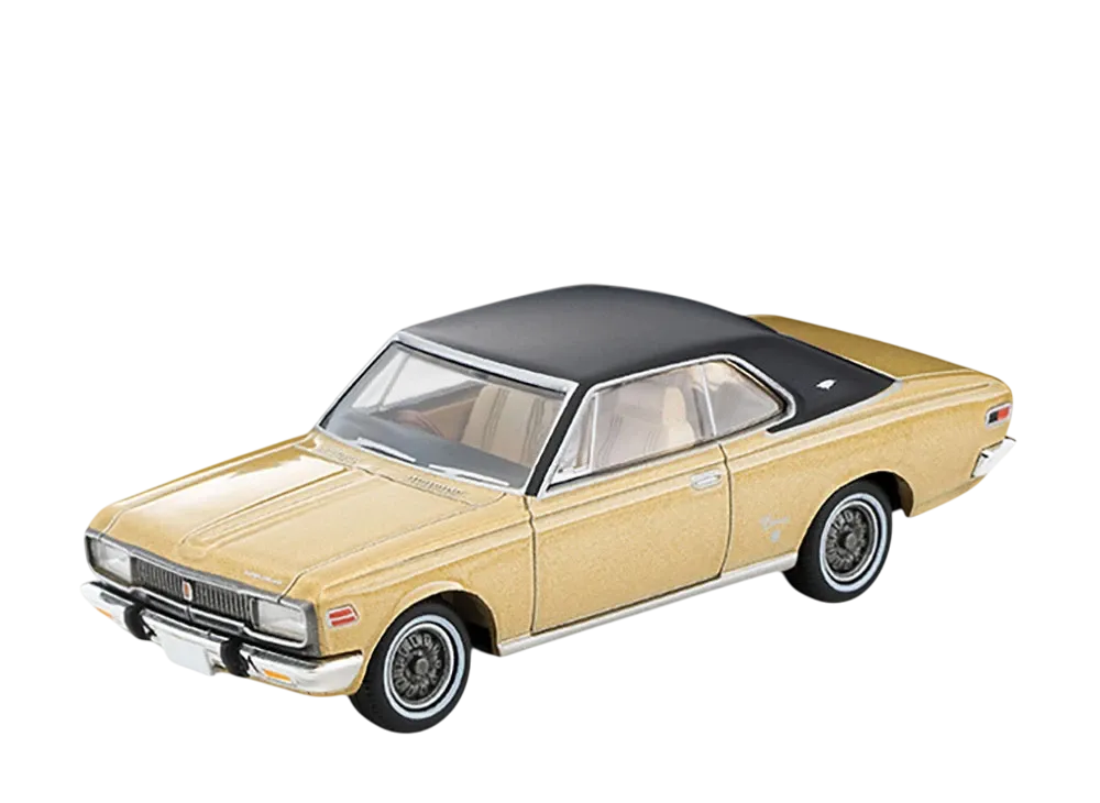 TOMYTEC "TOMICA LIMITED VINTAGE" 1/64 LV-192b Toyopet Crown Hardtop Super Deluxe 70 Year (Gold/Black)