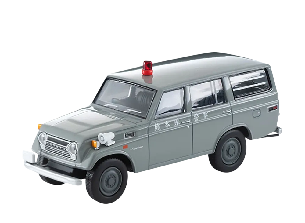 TOMYTEC "TOMICA LIMITED VINTAGE" 1/64 LV-193a Toyota Land Cruiser FJ56V Type Riot Police Vehicle (Kumamoto Prefectural Police)