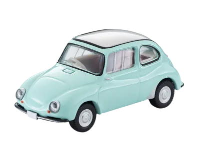 TOMYTEC "TOMICA LIMITED VINTAGE" 1/64 LV-173d Subaru 360 (Light Green) 61 Year Model