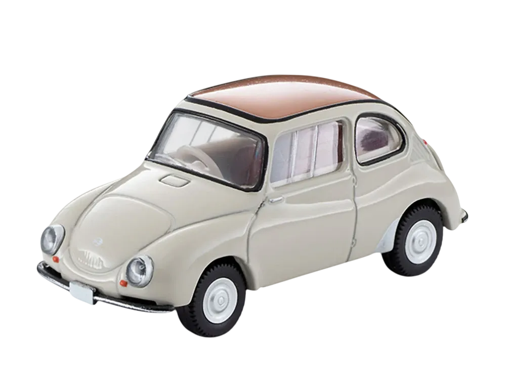 TOMYTEC "TOMICA LIMITED VINTAGE" 1/64 LV-173c Subaru 360 (Beige) 61 Year Model