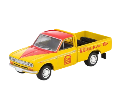 TOMYTEC "TOMICA LIMITED VINTAGE" 1/64 LV-195a Datsun Truck 1300 Deluxe (Bridgestone)
