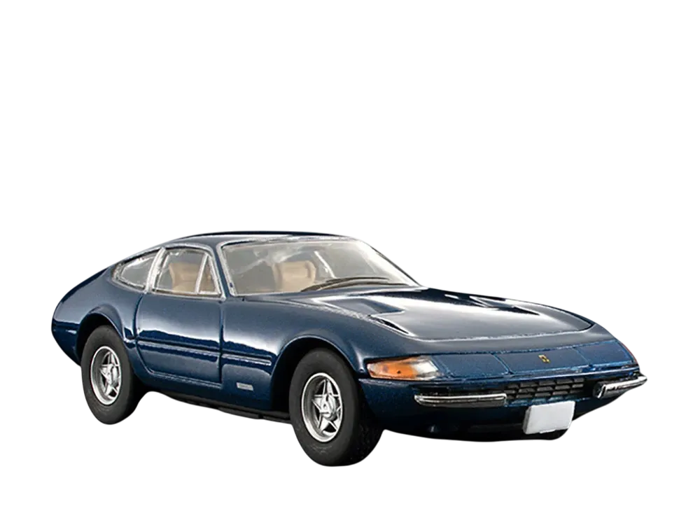 TOMYTEC "TOMICA LIMITED VINTAGE" 1/64 LV Ferrari 365 GTB4 (Navy Blue)