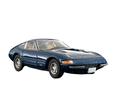 TOMYTEC "TOMICA LIMITED VINTAGE" 1/64 LV Ferrari 365 GTB4 (Navy Blue)
