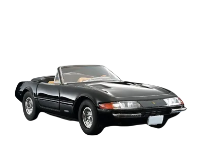 TOMYTEC "TOMICA LIMITED VINTAGE" 1/64 LV Ferrari 365 GTS4 (Black)
