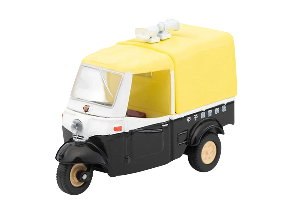 TOMYTEC "TOMICA LIMITED VINTAGE" 1/64 LV-197a Daihatsu Midget Patrol Car