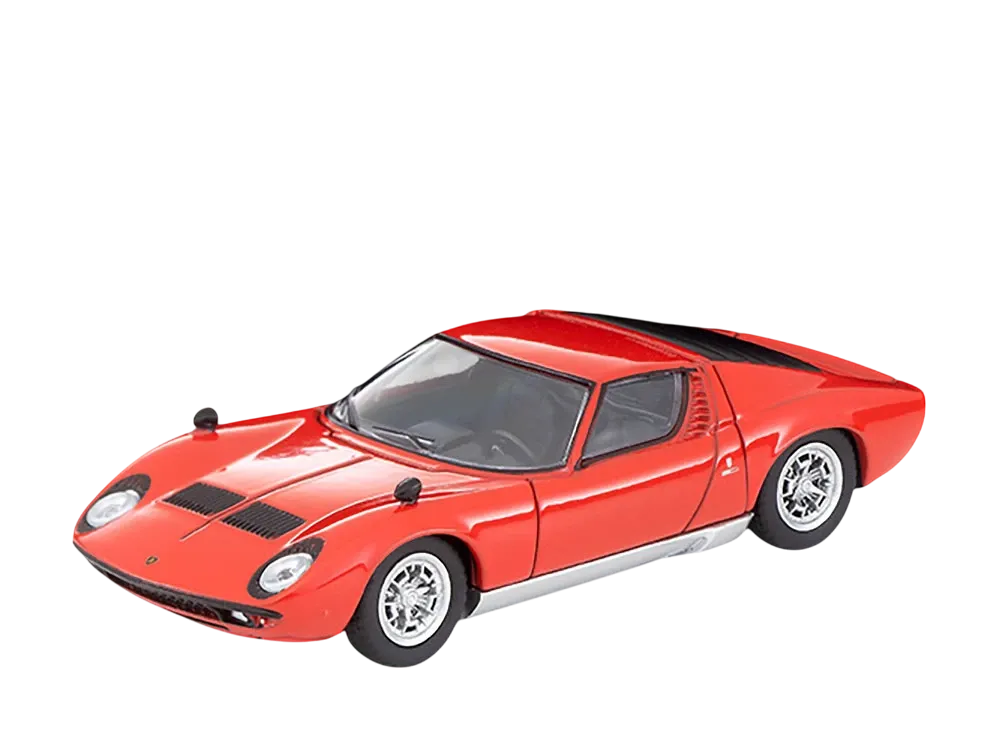TOMYTEC "TOMICA LIMITED VINTAGE" 1/64 LV Lamborghini Miura P400 (Red)