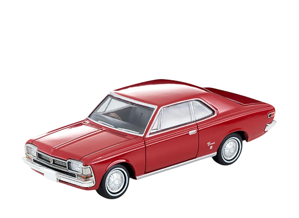 TOMYTEC "TOMICA LIMITED VINTAGE" 1/64 LV-196b Toyopet Crown Hardtop 1968 (Red)