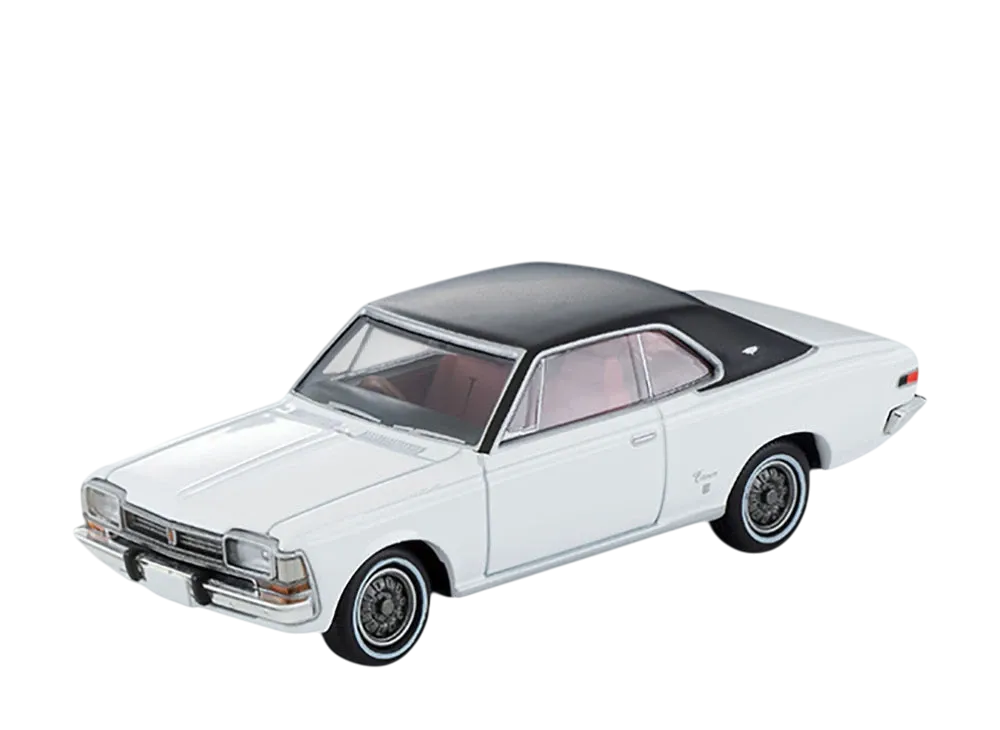 TOMYTEC "TOMICA LIMITED VINTAGE" 1/64 LV-196a Toyopet Crown Hardtop Sl 1968 (White/Black)