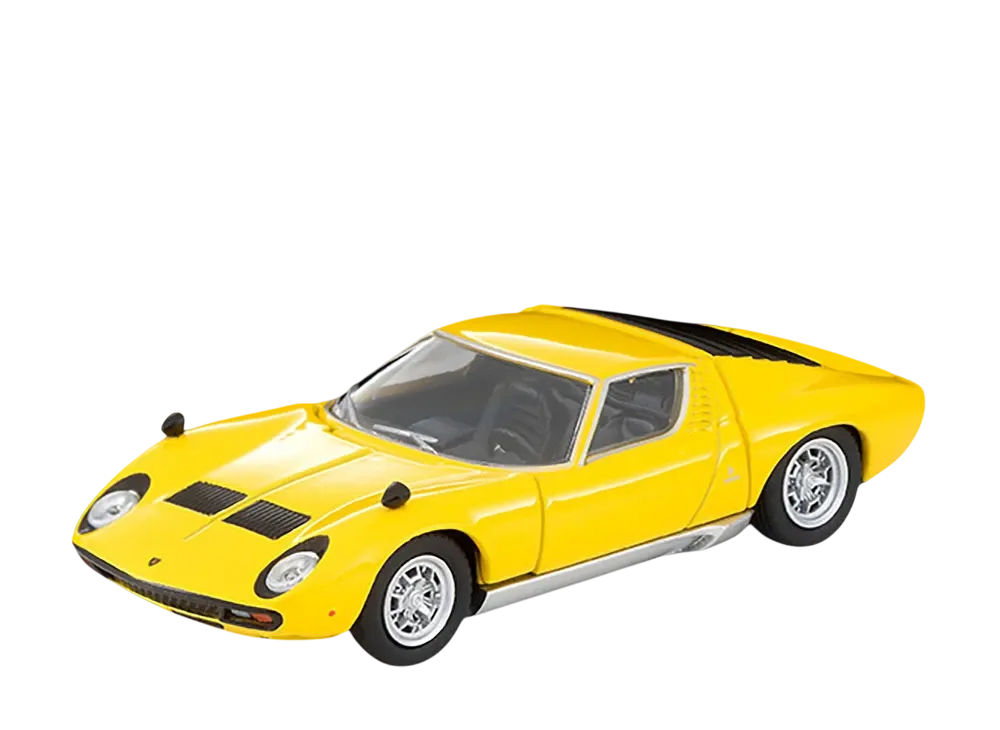 TOMYTEC "TOMICA LIMITED VINTAGE" 1/64 LV Lamborghini Miura Sv (Yellow)