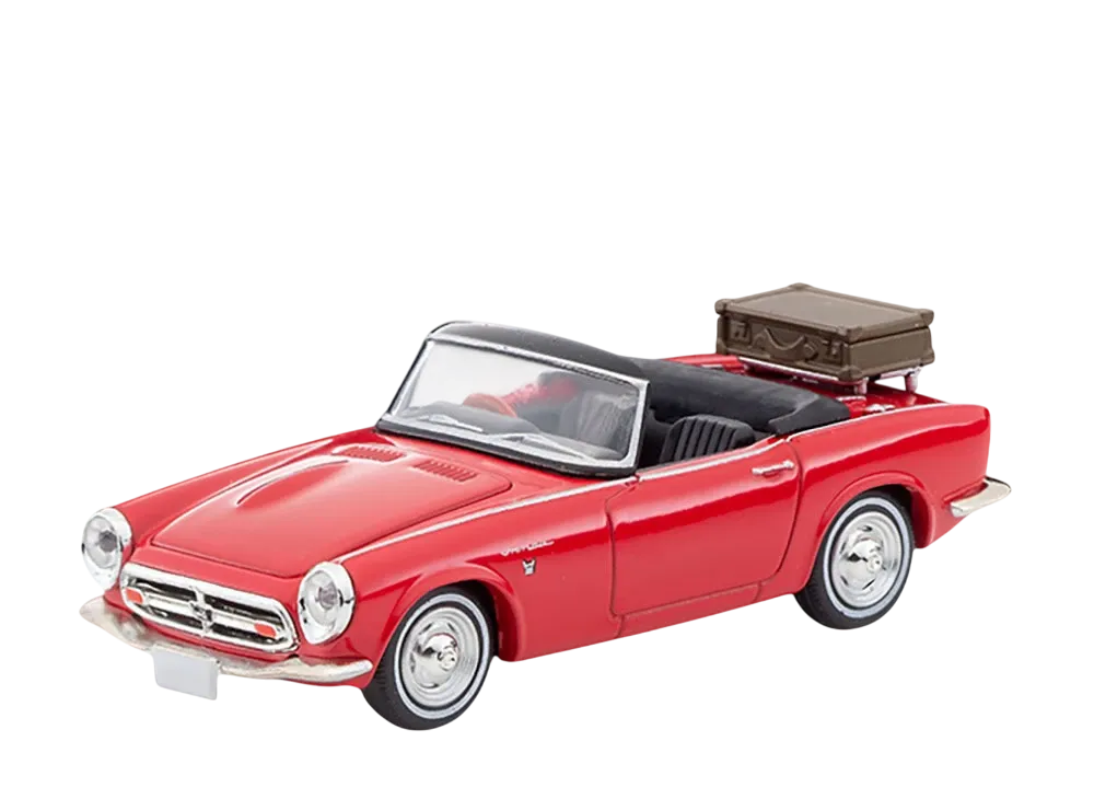 TOMYTEC "TOMICA LIMITED VINTAGE" 1/64 LV-200a Honda S800 Open Top (Red)